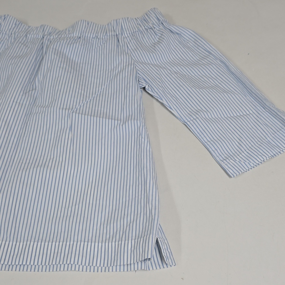 Madewell Clean Off The Shoulder Top in Stripe - Picture 11 of 11